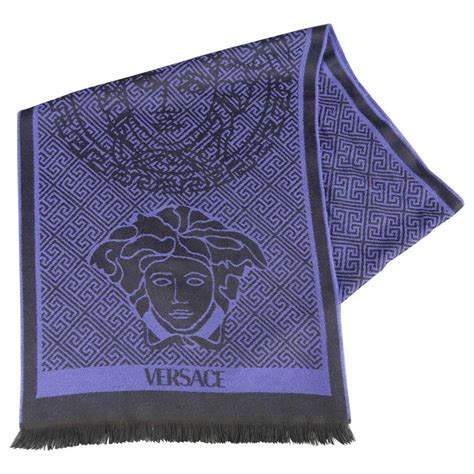 versace medusa scarf|versace scarf.